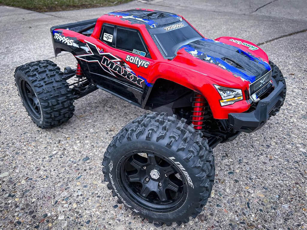 TRAXXAS XRT 8S 7075 Alloy Rear Hub Stub AXLE Carriers With Three Oversize Bearing - GPM XRT022