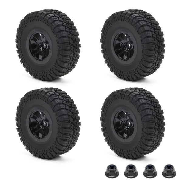RCAWD 4pcs 119*47mm Mounted Tires for Losi Baja Rey - RCAWD