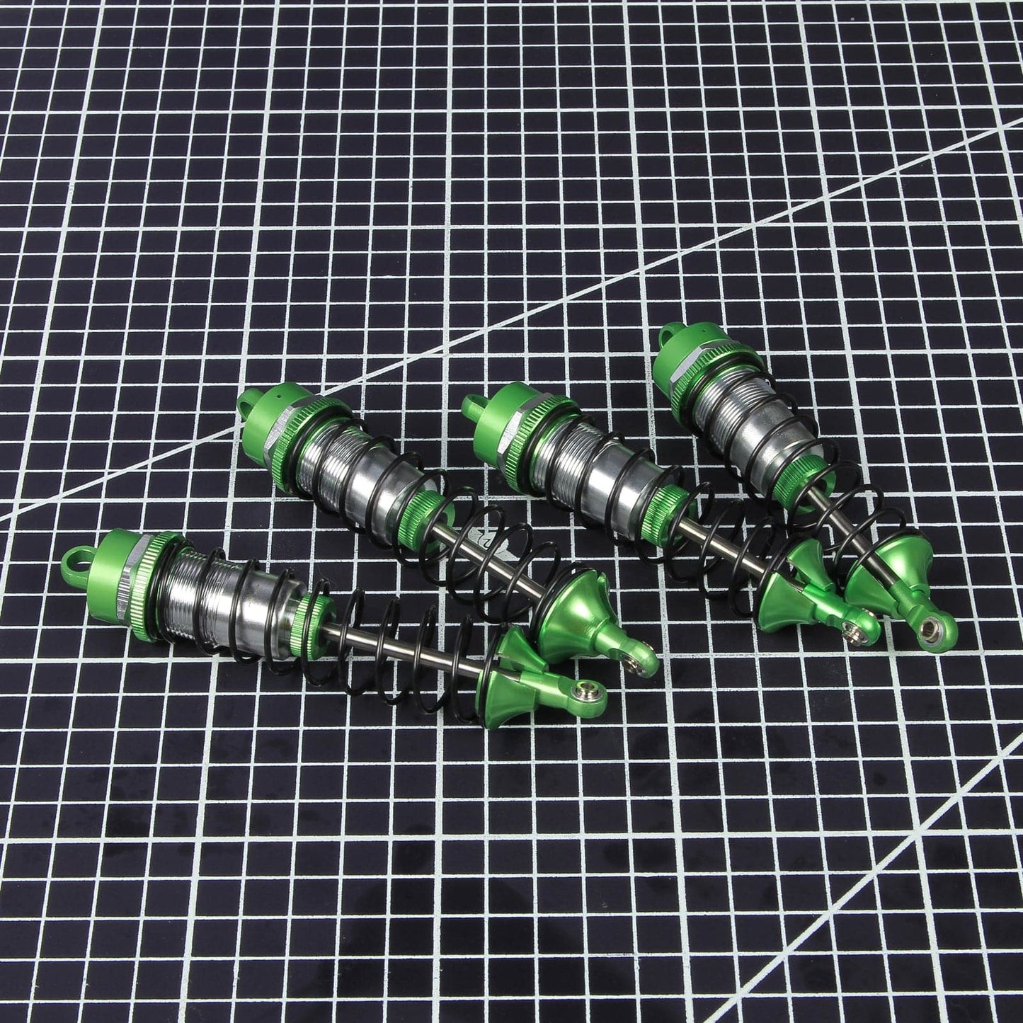 RCAWD ARRMA 1/10 Gorgon Green RCAWD ARRMA 1/10 GORGON Front Rear Big Bore Shocks Absorber Set