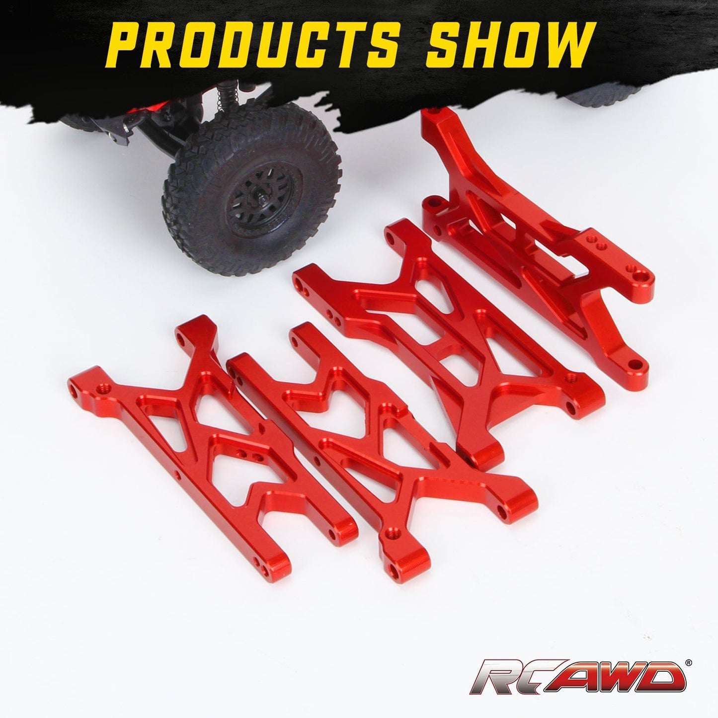 RCAWD ARRMA 3S RCAWD ARRMA BIG ROCK GRANITE SENTON VORTEKS Aluminium Suspension Arms