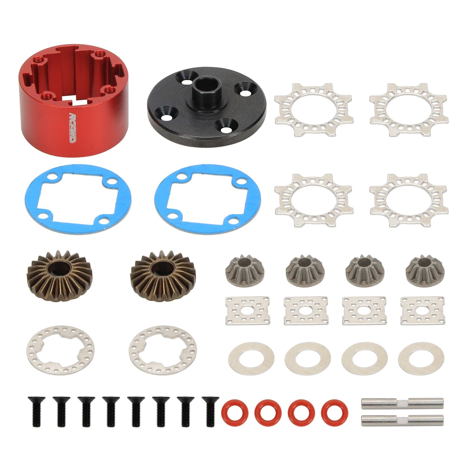 RCAWD Arrma 6s EXB upgrades F/R Diff Case (29MM) with Steel Gear