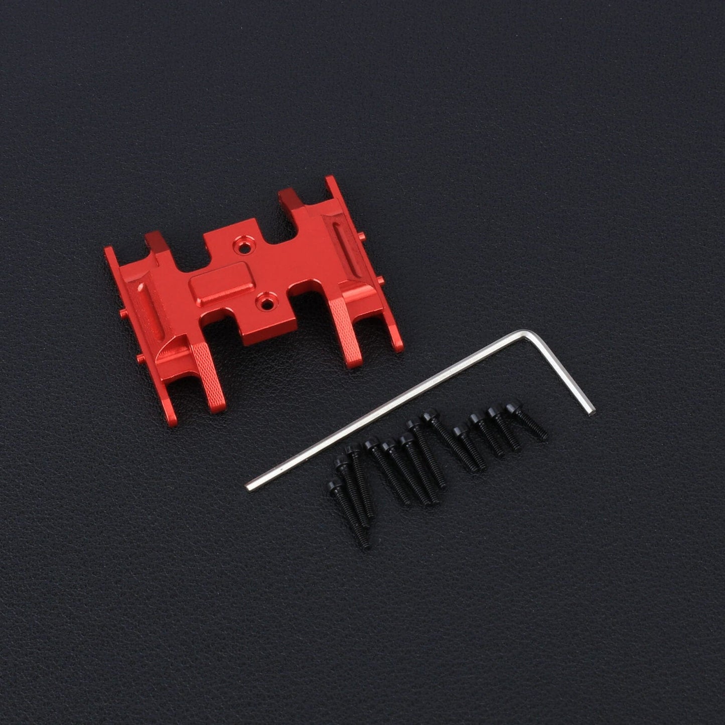 RCAWD AXIAL SCX24 RCAWD Axial SCX24 Upgrades Aluminum Skid Plate Center Gear Box Mount SCX2401