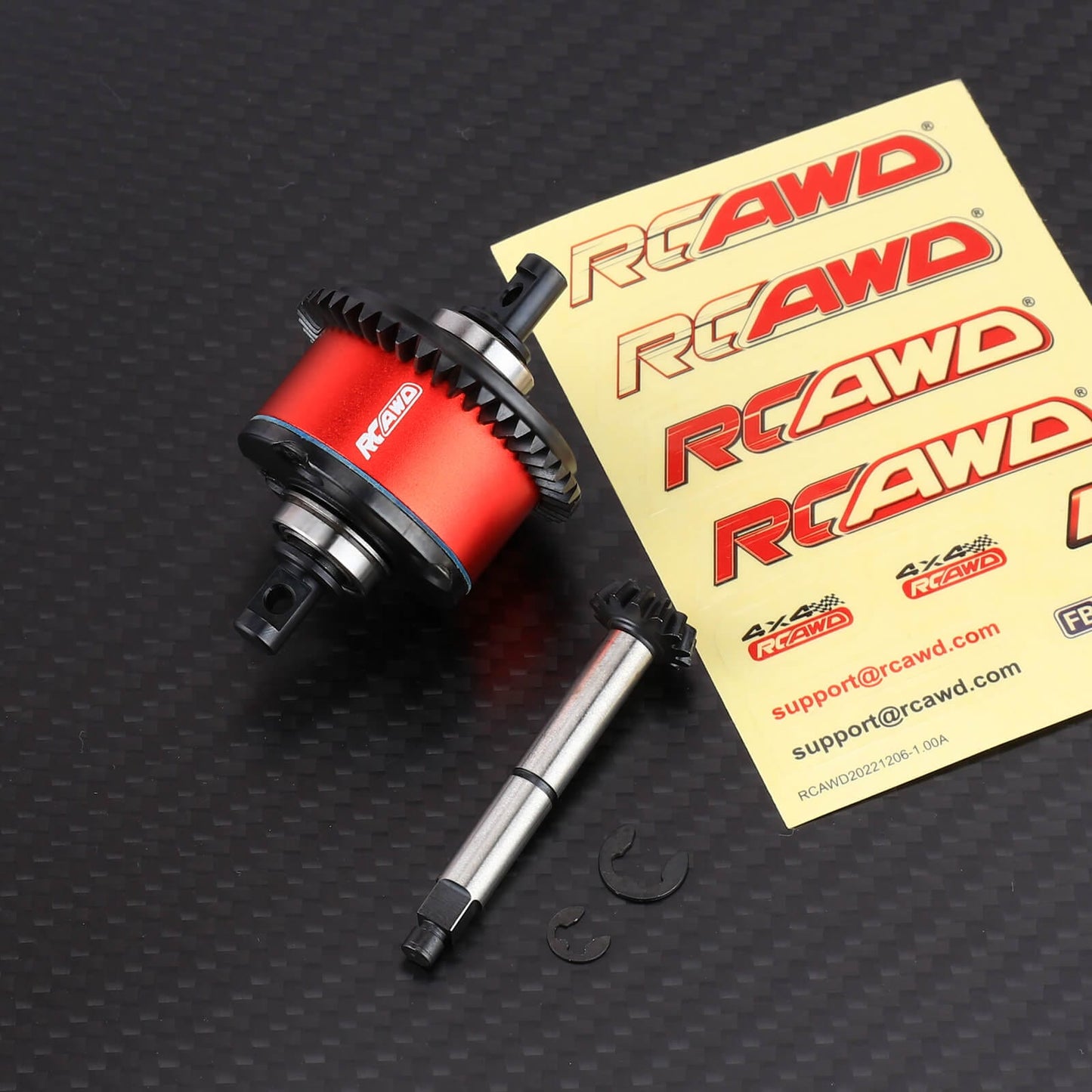 RCAWD LOSI 1/8 LMT With 13T input gear RCAWD Losi 1/8 LMT Center Diff Complete Set 43T 13T