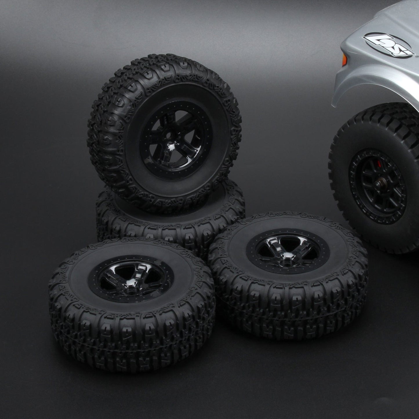 RCAWD LOSI Baja Rey 4WD RCAWD Losi Baja Rey 4WD Upgrades Alpine Front/Rear 2.2/3.0 Pre-Mounted 5 Spokes Tires