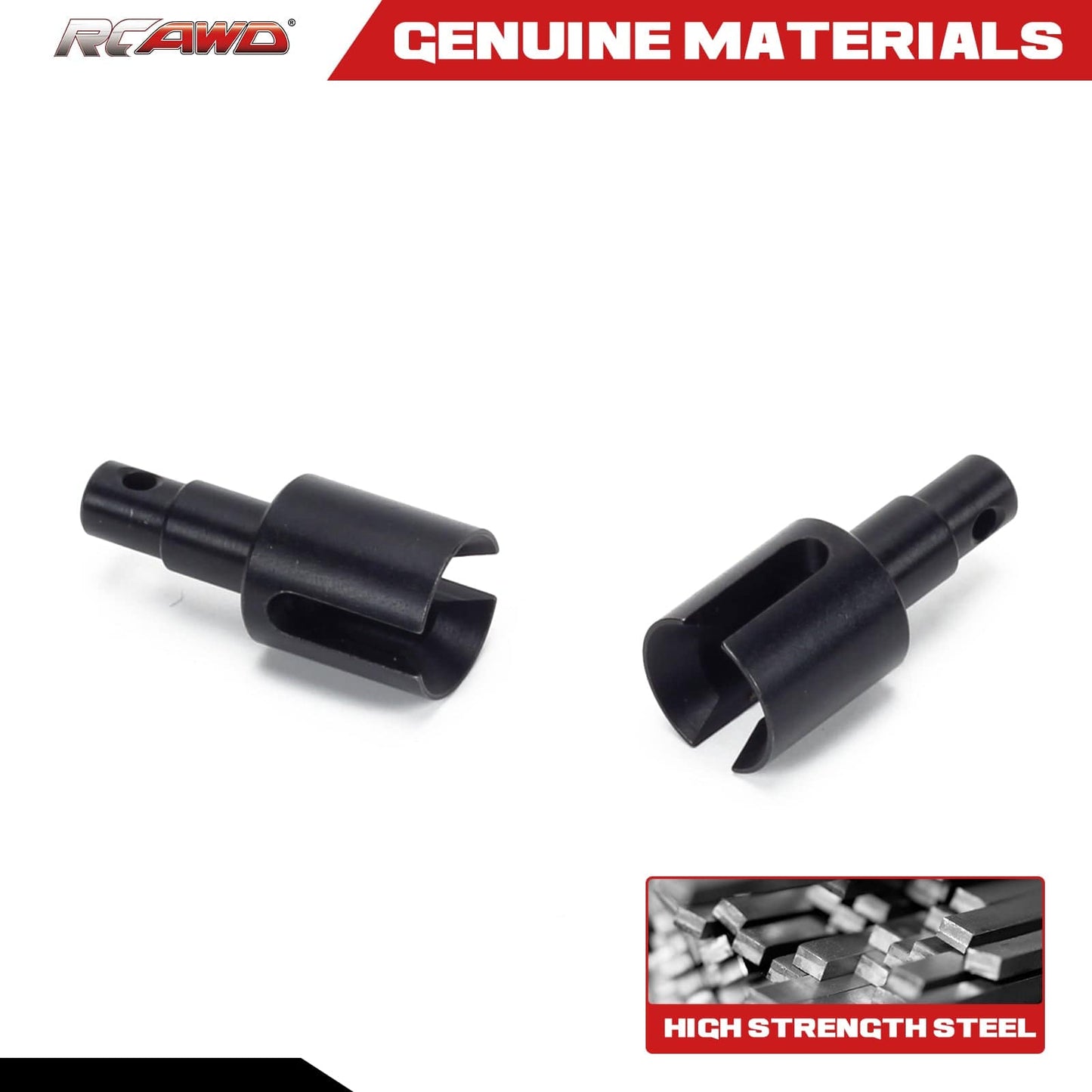 RCAWD losi baja rey RCAWD Losi Baja Rey Upgrades #45 steel Front Outdrive Set 12.9*25.2MM LOS232013