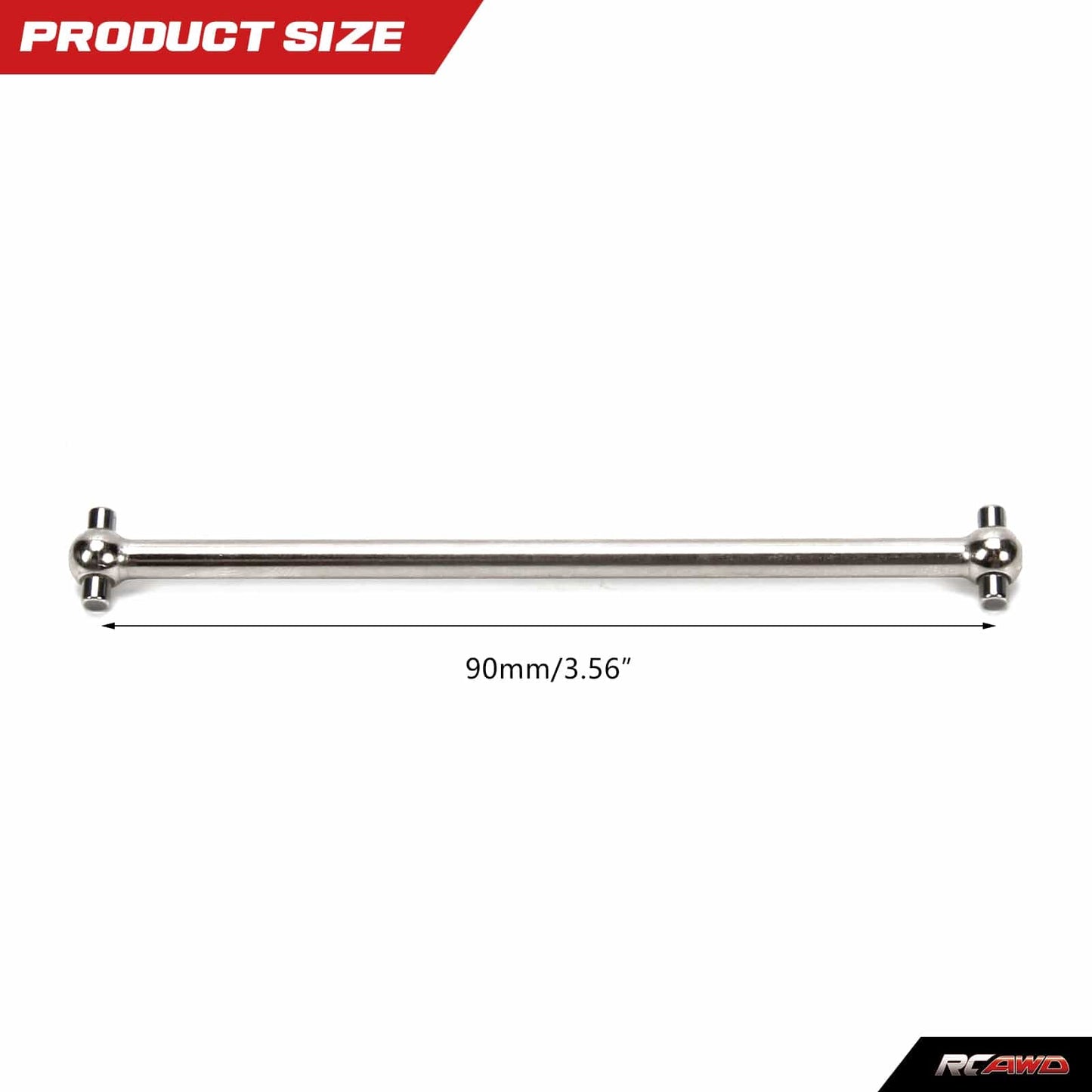 RCAWD LOSI Lasernut U4 RCAWD Losi Upgrade F/R Center Dogbone for Lasernut Tenacity