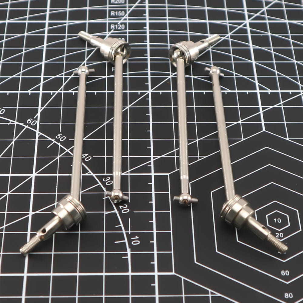 RCAWD REDCAT Volcano Silver RCAWD Redcat Volcano Upgrades F/R CVD Drive Shaft 4pcs