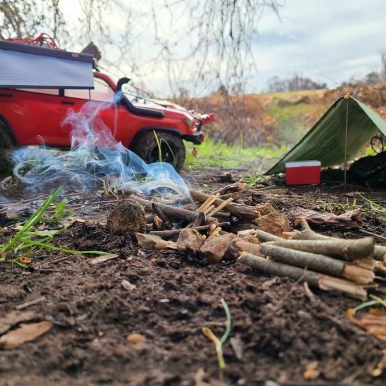 RCAWD Scale Retractable Awning for 1/10 RC Crawler - RCAWD