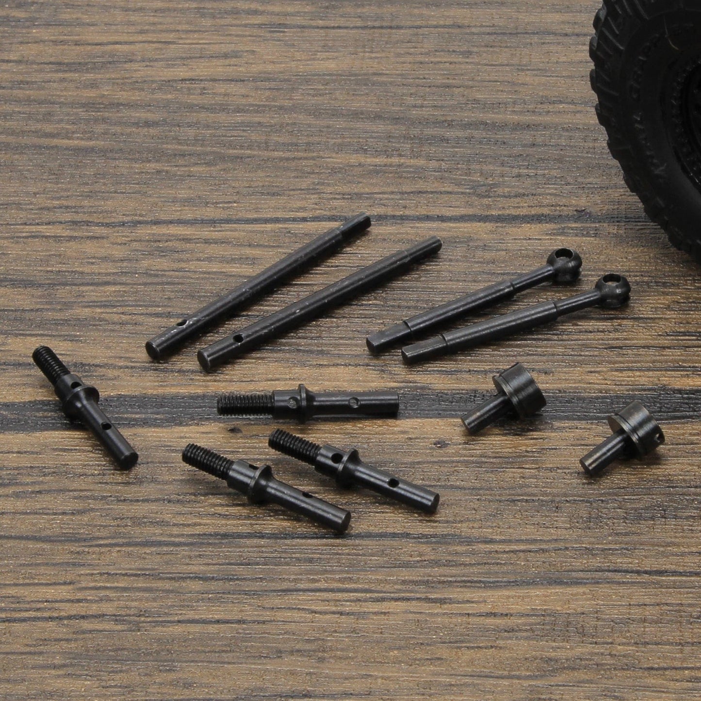 RCAWD TRXXAS TRX4M Rcawd TRAXXAS Trx4m Front Rear CVD Drive Shaft Set with Wheel Axle