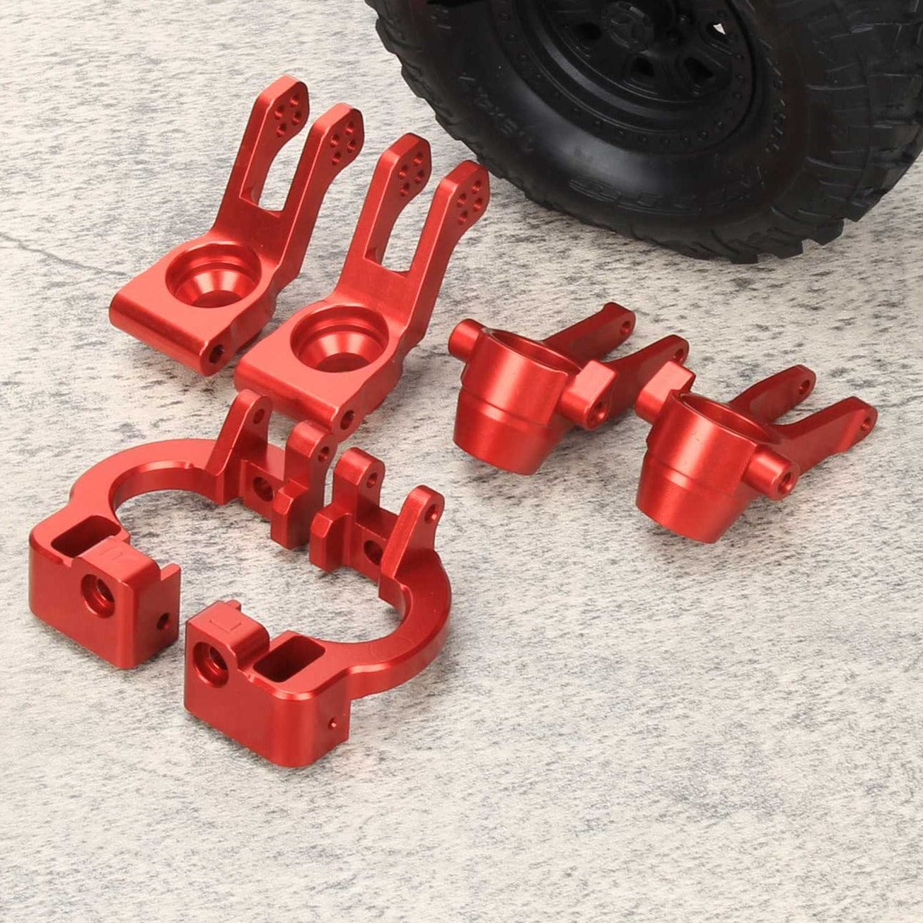 RCAWD ARRMA 3S Red RCAWD ARRMA Infraction Vendetta 3S upgrade Rear C Steering Hub Carrier ARA330687 ARA330686 ARA330685