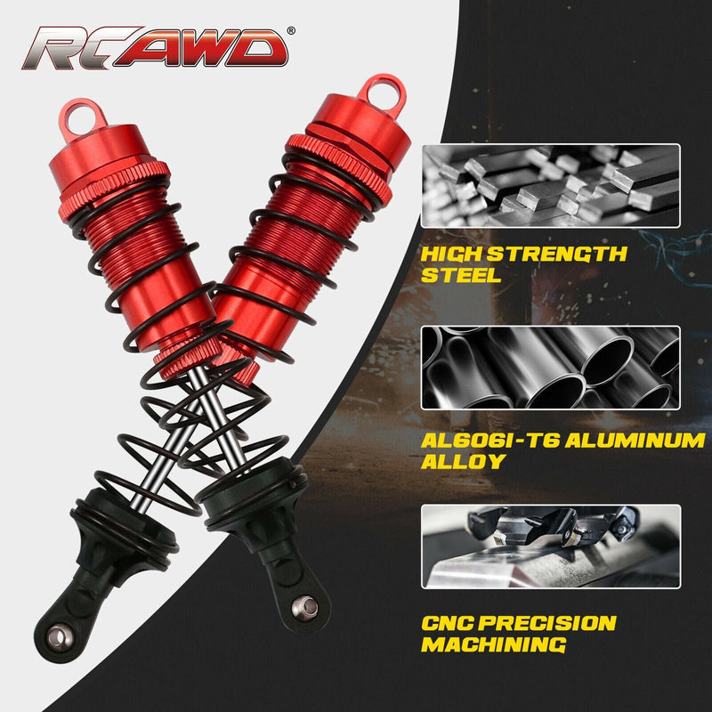 RCAWD Arrma kraton outcast 4S upgrade Front Rear Shocks AR330552 - RCAWD