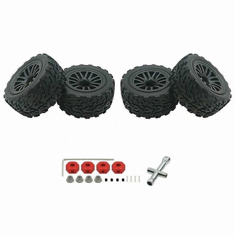RCAWD 3.07‘’ Bashing Wheel tires for Arrma 3S 4S Granite Vorteks Senton Big Rock - RCAWD