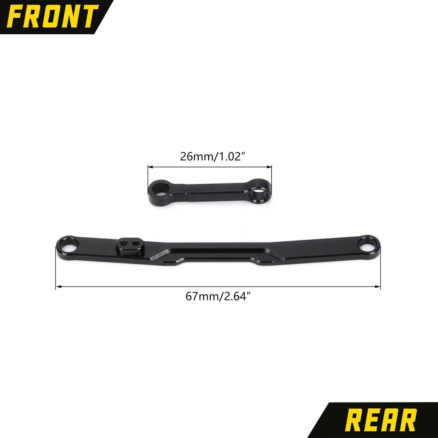 RCAWD Axial SCX24 Crawler Fix Link Steering Rod front steering saver complete HRASXTF49X01 upgrade parts