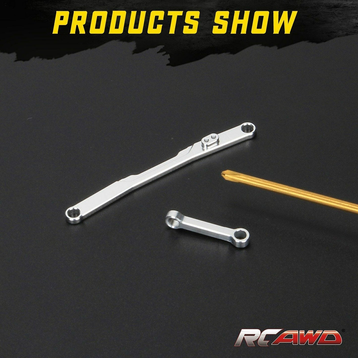 RCAWD Axial SCX24 Crawler Fix Link Steering Rod front steering saver complete HRASXTF49X01 upgrade parts
