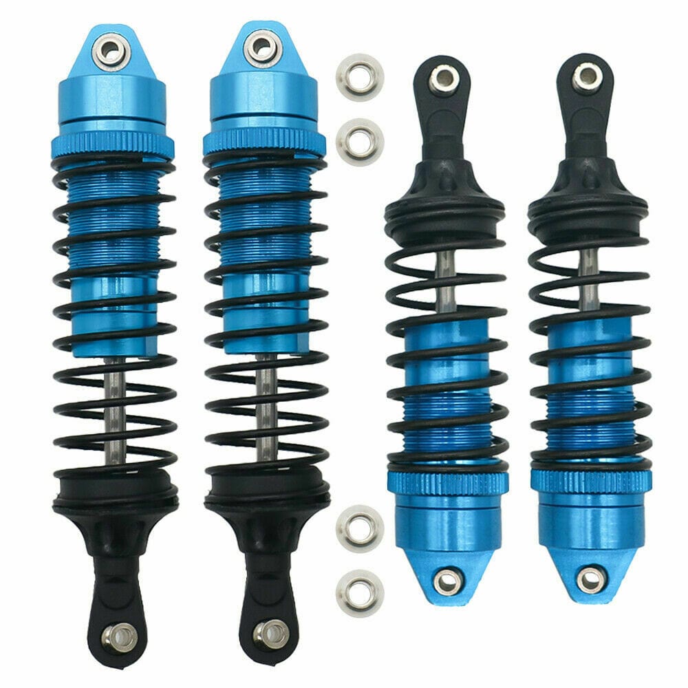 RCAWD Blue Traxxas Slash Shocks Rustler 1/10 Stampede VXL 4x4 2WD 4WD -RCAWD