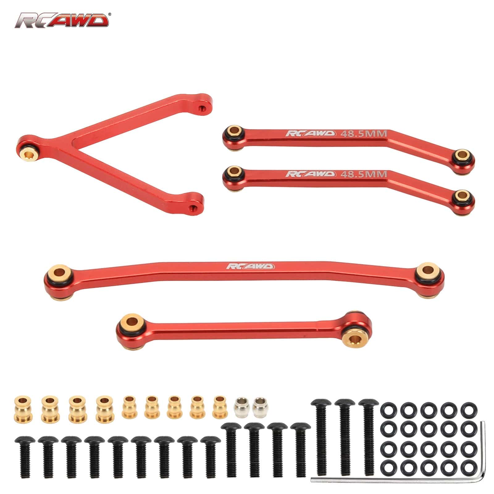 RCAWD High Clearance Chassis Links Set for FMS 1/24 FCX24 Power Wagon  顺丰SF1436275525465