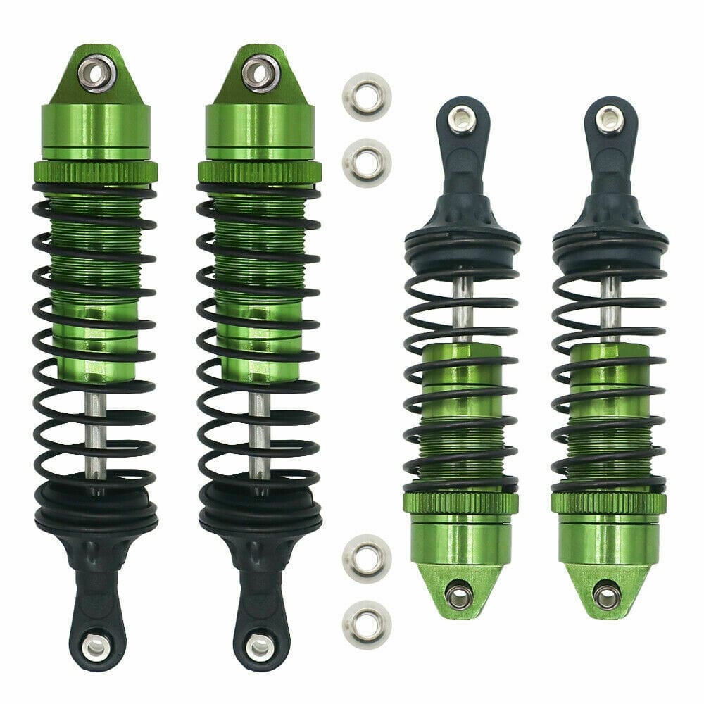 RCAWD Green Traxxas Slash Shocks Rustler 1/10 Stampede VXL 4x4 2WD 4WD -RCAWD