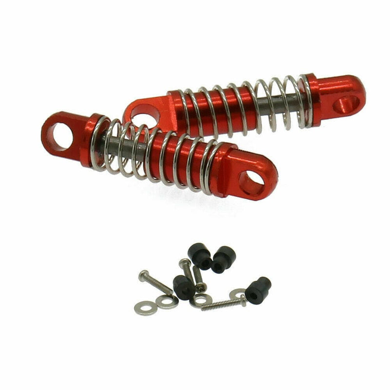 RCAWD KYOSHO UPGRADE PARTS shocks K989-43 RCAWD Alloy Upgrades Parts For 1/28 Wltoys K969 K989 P929 Kyosho Mini-Z Mini-Q D combination Red