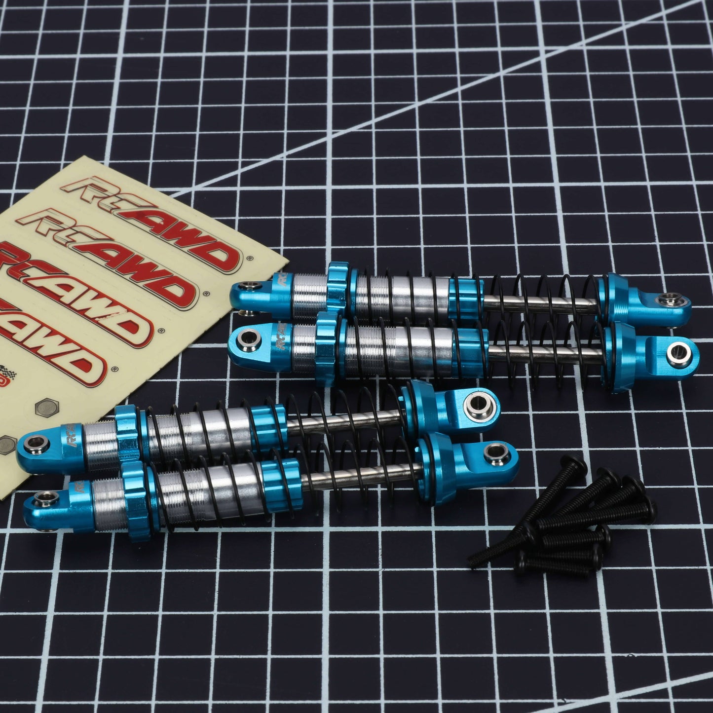 RCAWD Axial UTB18 Capra upgrade parts shock absorber damper oil filled type 4pcs AXI213004 - RCAWD