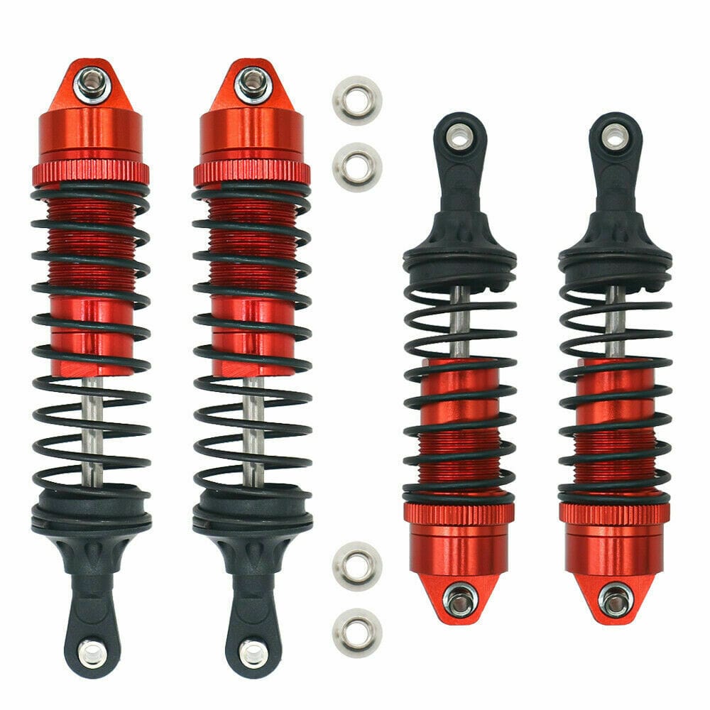 RCAWD Red Traxxas Slash Shocks Rustler 1/10 Stampede VXL 4x4 2WD 4WD -RCAWD
