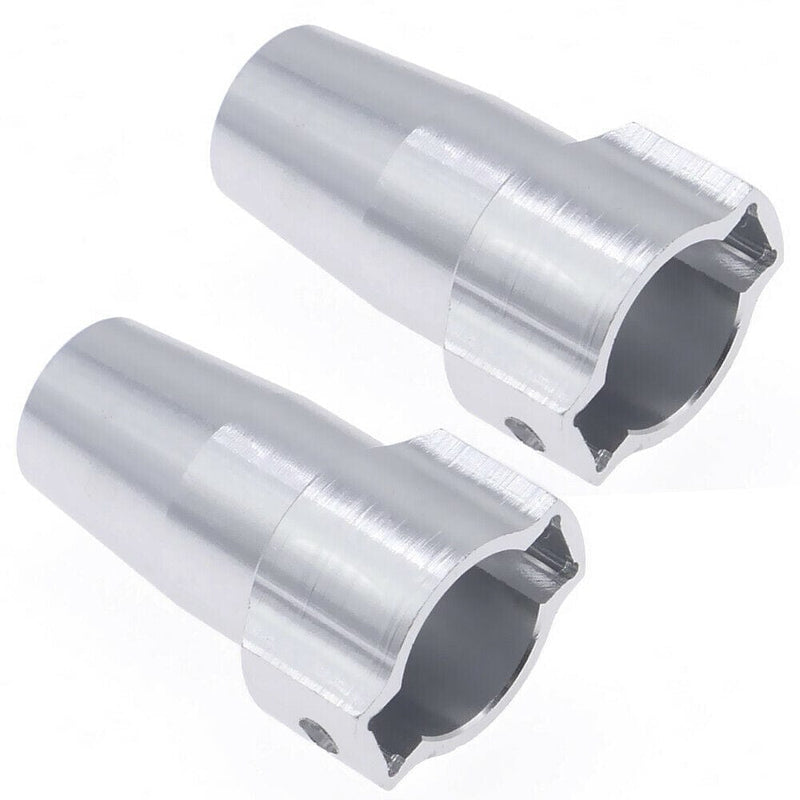 RCAWD REDCAT UPGRADE PARTS Silver RCAWD Rear Axle Cover Bushing 2pcs 13816 For RC RedCat 1/10 Everest Gen7 Pro Sport