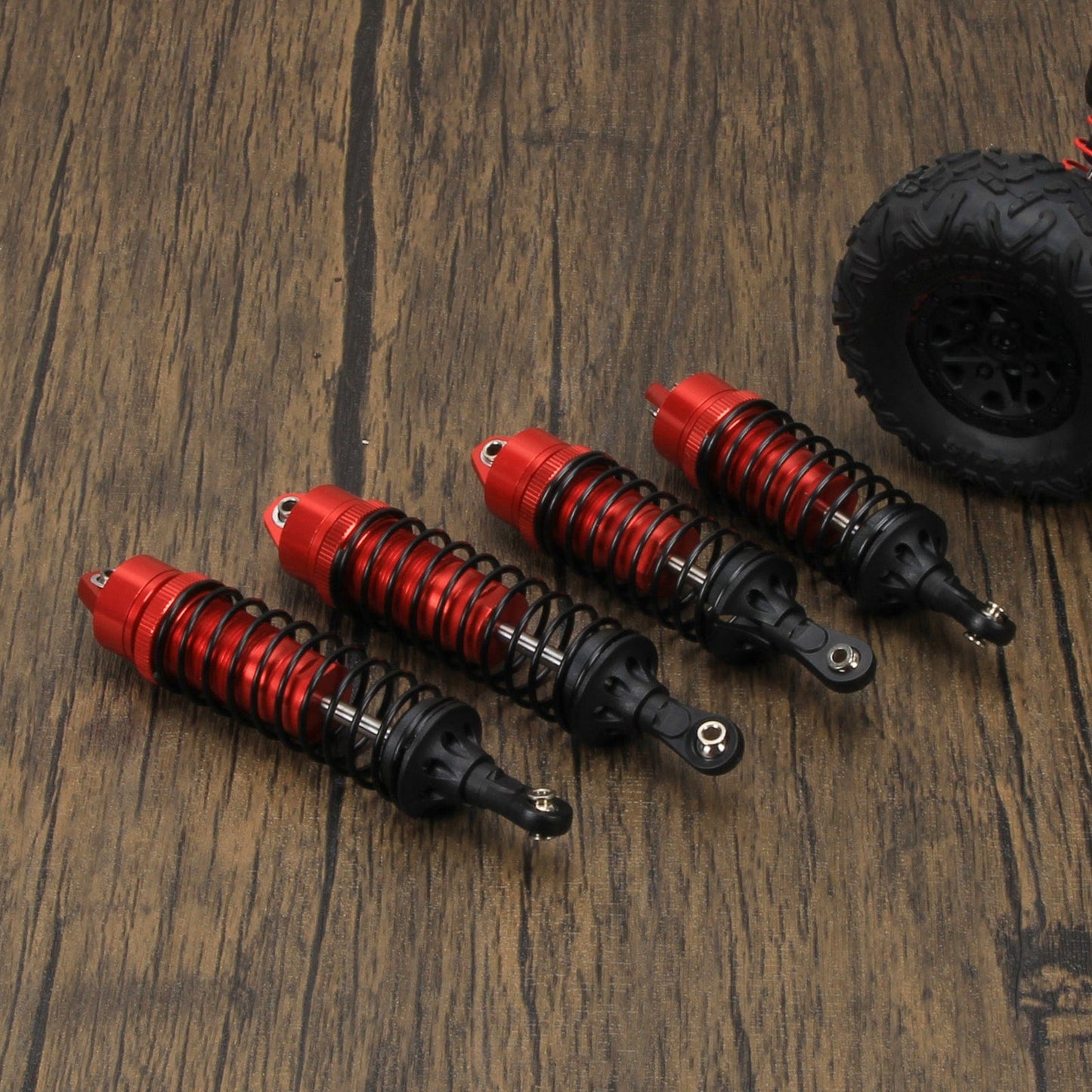 RCAWD TRAXXAS SLASH 4WD Red RCAWD Traxxas Slash Shocks Rustler Stampede VXL 4x4 2WD 4WD