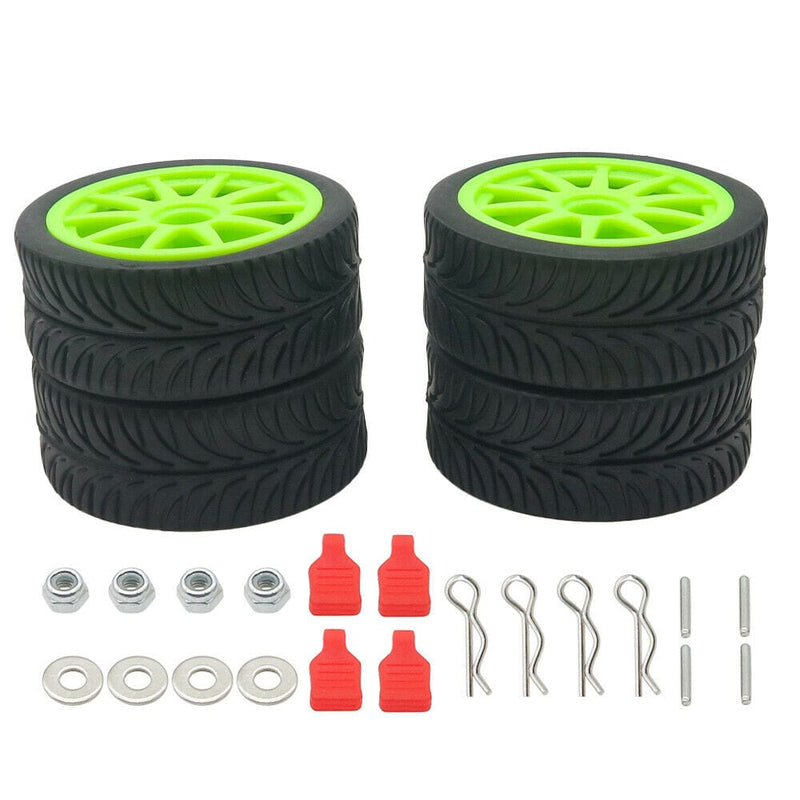 RCAWD WLtoys Wheels & Tires for 144001 124018 124019 1826 - RCAWD
