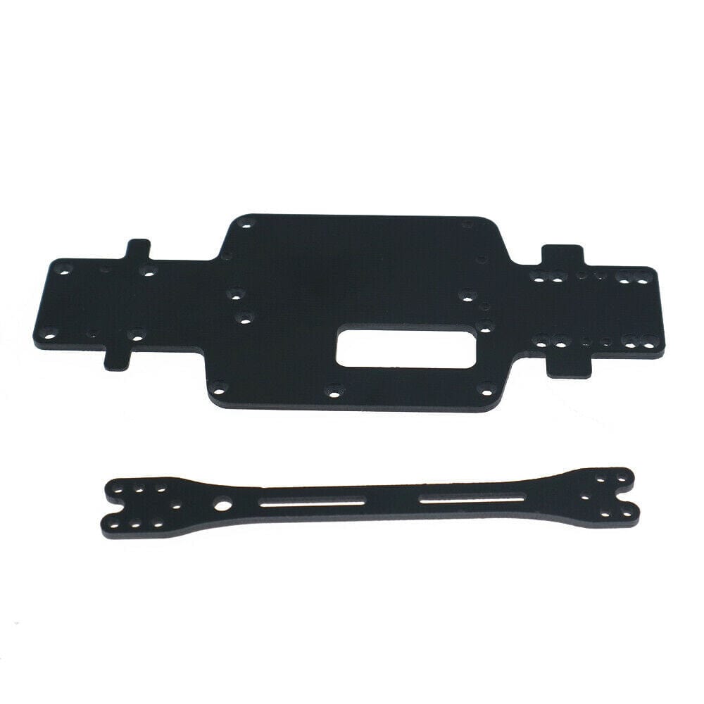 RCAWD WLTOYS UPGRADE PARTS RCAWD Wltoys K969 K989 Spare Parts-69 Carbon Fiber Chassis Upgrade Parts
