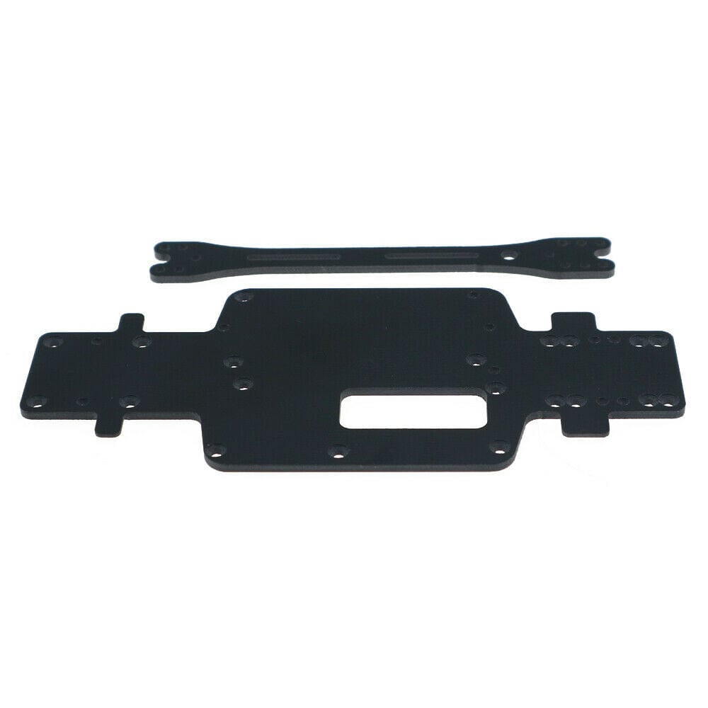 RCAWD WLTOYS UPGRADE PARTS RCAWD Wltoys K969 K989 Spare Parts-69 Carbon Fiber Chassis Upgrade Parts