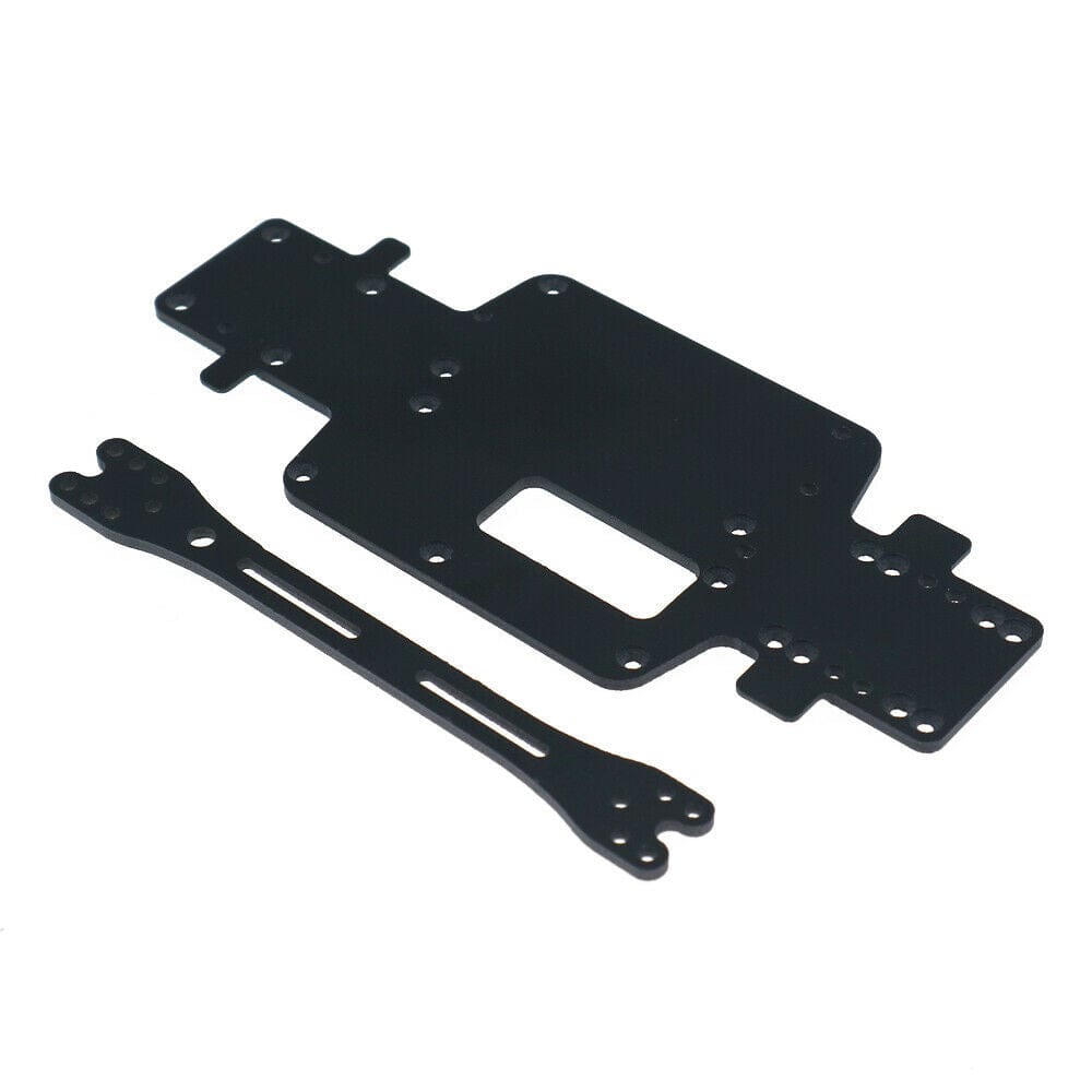 RCAWD WLTOYS UPGRADE PARTS RCAWD Wltoys K969 K989 Spare Parts-69 Carbon Fiber Chassis Upgrade Parts
