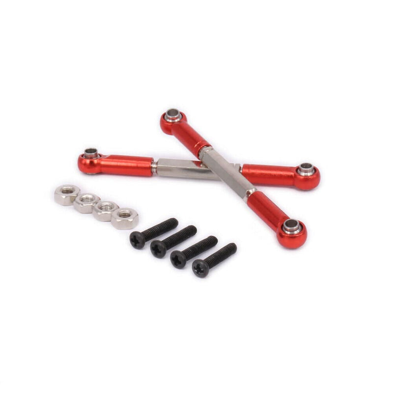 RCAWD WLTOYS UPGRADE PARTS steering tie rod 0019 RCAWD Alloy CNC DIY Upgrades Parts For 1/12 Wltoys 12428 12423 FY03 RC Car
