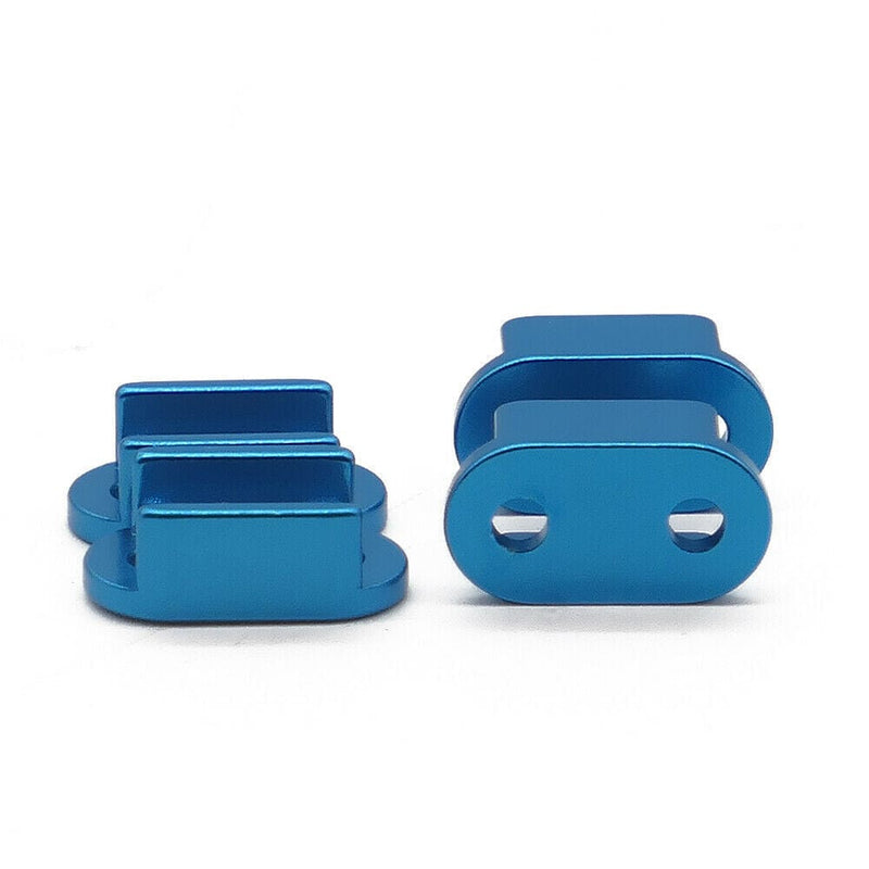 RCAWD WPL UPGRADE PARTS Blue RCAWD Leaf spring suspension mount for WPL Henglong B1 B-14 B-16 JJRC Q61 Q60
