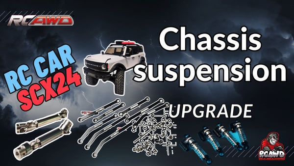 RCAWD Axial SCX24 Chassis Suspension Upgrades
