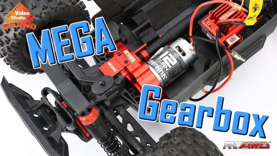 RCAWD ARRMA 3s new upgrade  - Full metal gearbox housing - RCAWD