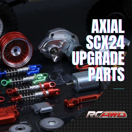RCAWD Top 5 SCX24 upgrade parts in August