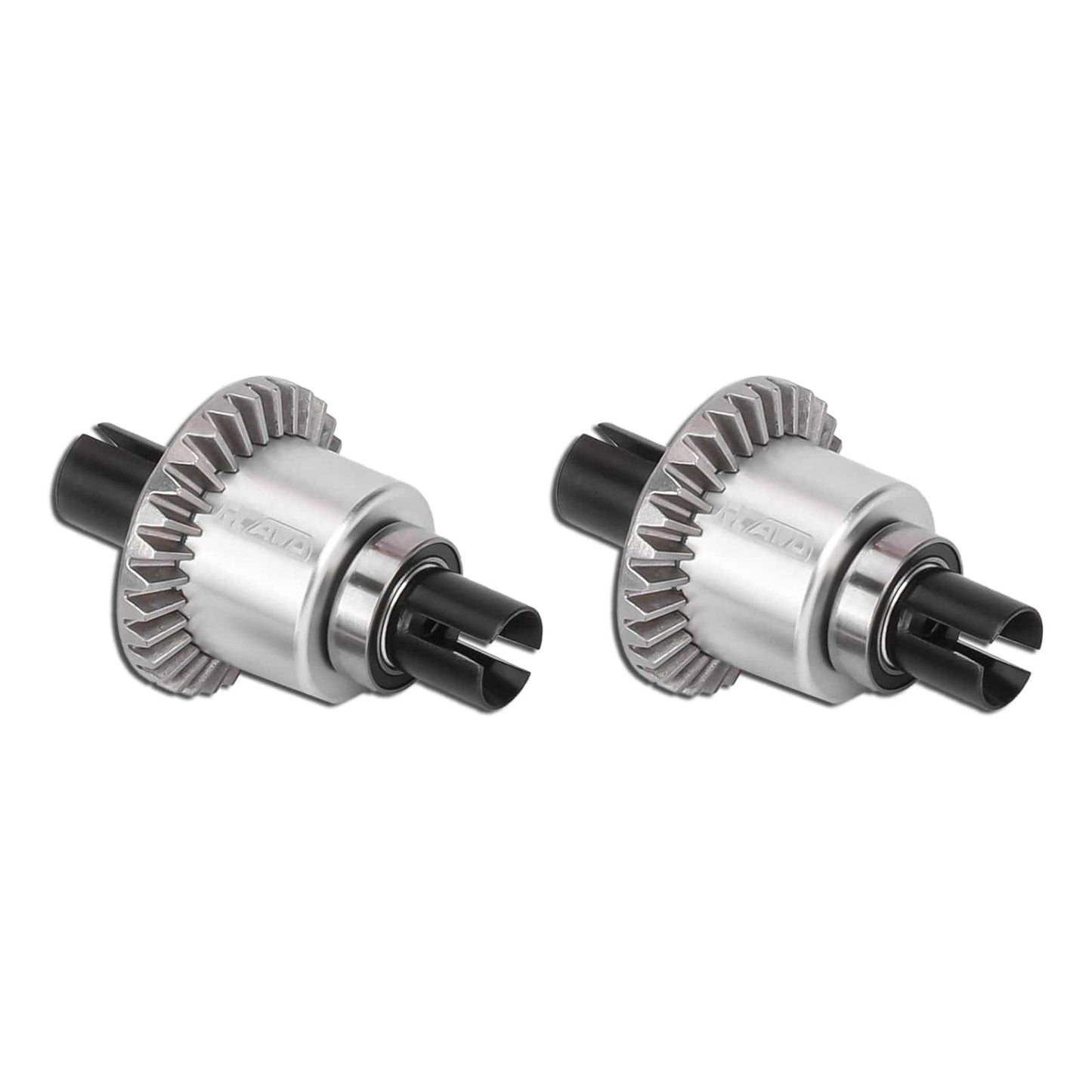 RCAWD ARRMA Grom 30T Front Rear Oil Filled Differential Assembly Silver