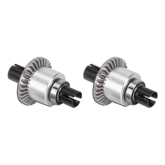 RCAWD ARRMA Grom 30T Front Rear Oil Filled Differential Assembly Silver