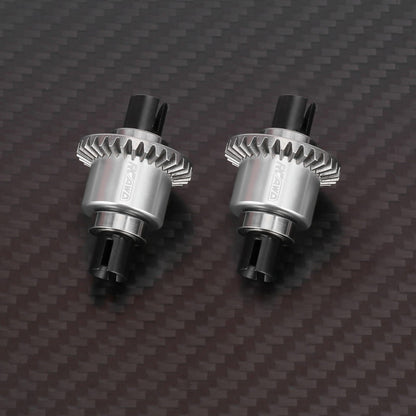 RCAWD ARRMA Grom 30T Front Rear Oil Filled Differential Assembly Silver