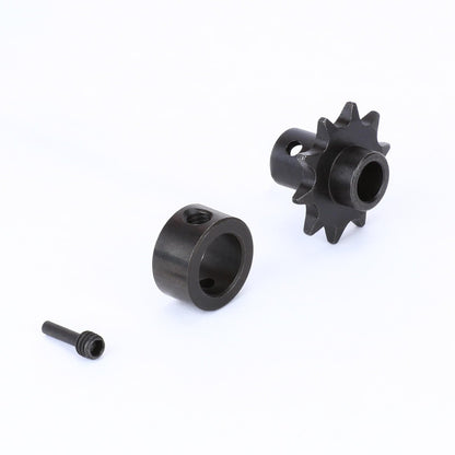 RCAWD 1/4 Losi Promoto-MX upgrades parts Black RCAWD 1/4 Losi Promoto-MX Front Chain Sprocket for Losi Motorcycle