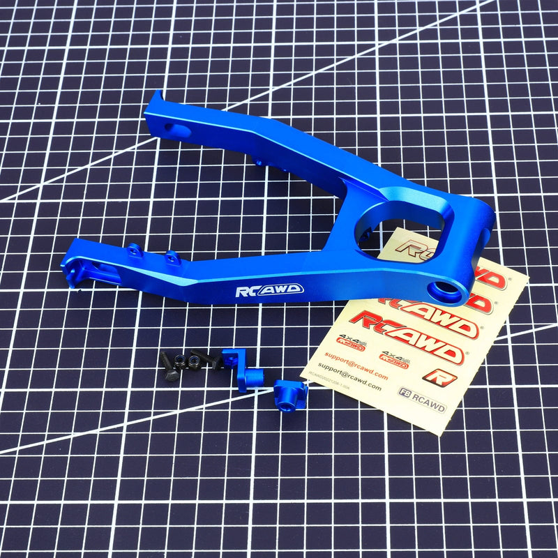 RCAWD 1/4 Losi Promoto-MX upgrades parts Blue RCAWD 1/4 Losi Promoto-MX Upgrades Rear Aluminum Swing Arm for losi Motorcycle LOS364000S