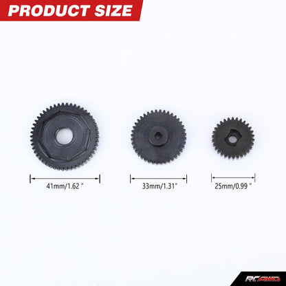 RCAWD 1/4 Losi Promoto-MX upgrades parts High hardness Cr40 Transmission Gear Set RCAWD 1/4 Losi Promoto-MX Transmission Gear Set