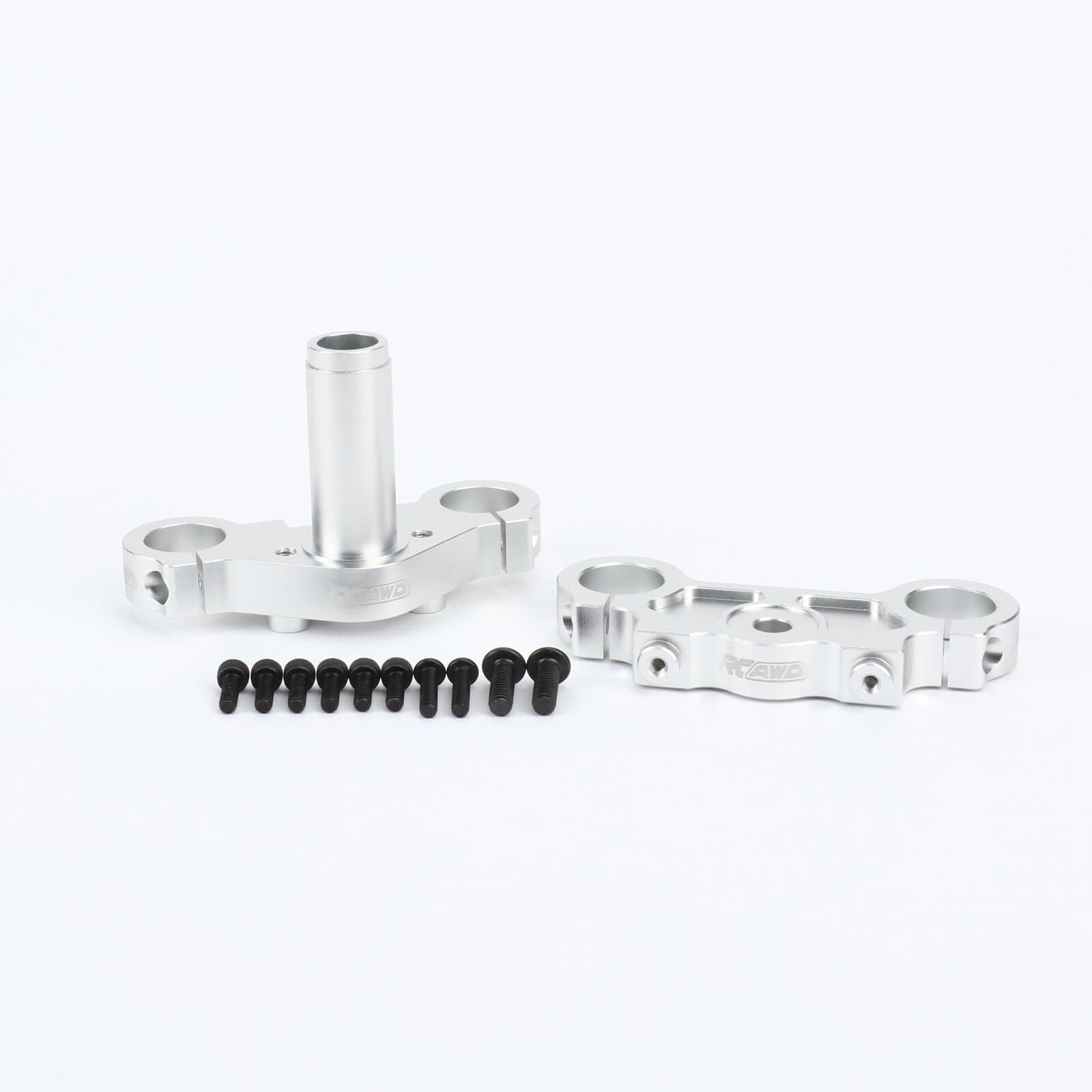 RCAWD 1/4 Losi Promoto-MX upgrades parts RCAWD 1/4 Losi Promoto-MX Upgrades Aluminum Triple Clamp Set for losi Motorcycle LOS364006S