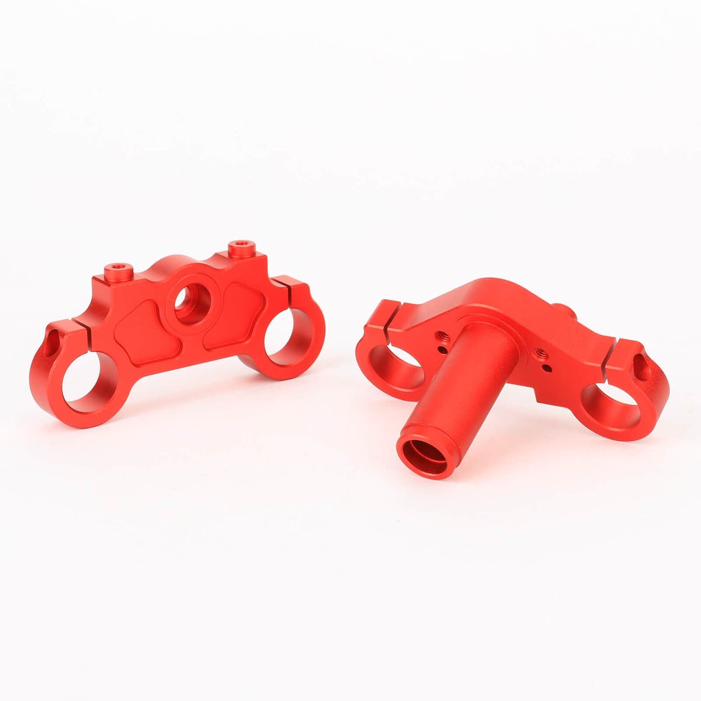 RCAWD 1/4 Losi Promoto-MX upgrades parts RCAWD Aluminum Triple Clamp Set for Losi 1/4 Promoto-MX Motorcycle