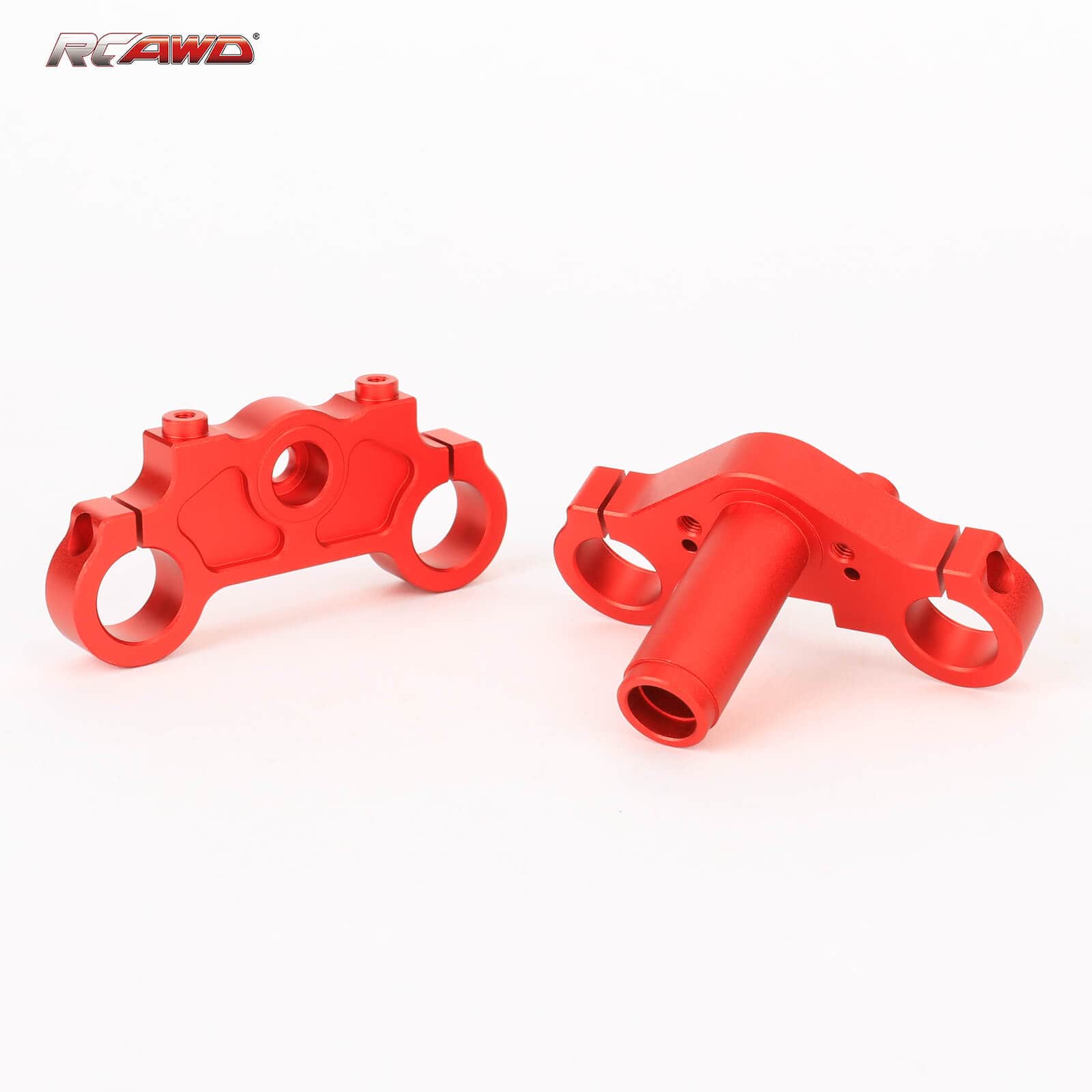 RCAWD 1/4 Losi Promoto-MX upgrades parts RCAWD Aluminum Triple Clamp Set for Losi 1/4 Promoto-MX Motorcycle