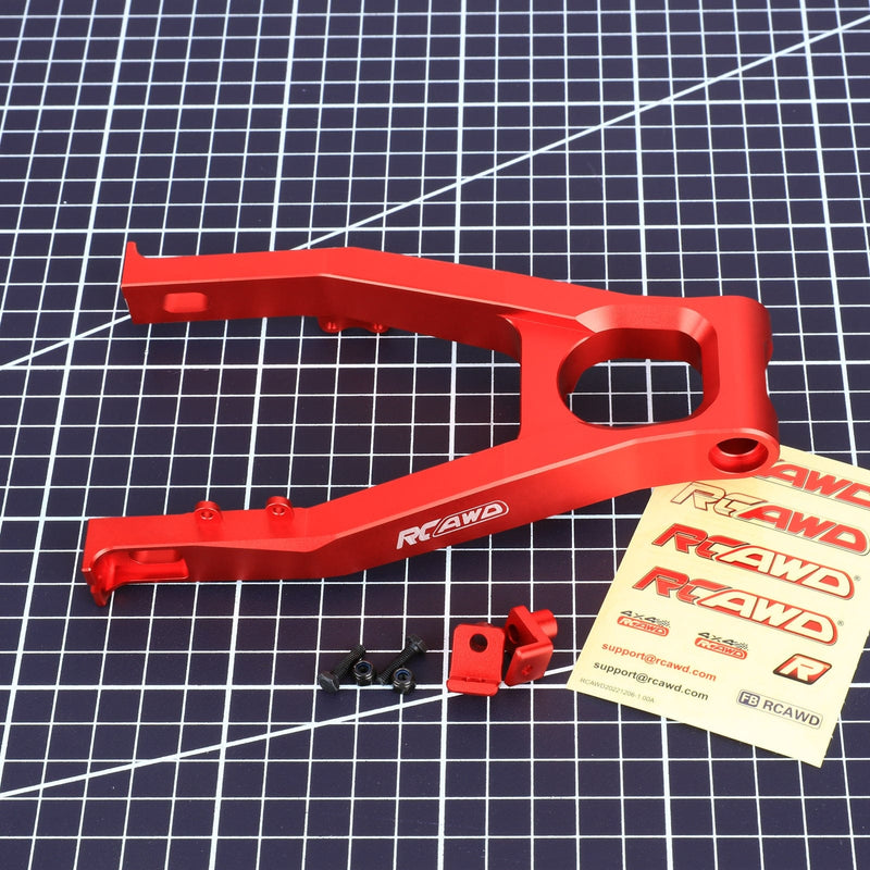 RCAWD 1/4 Losi Promoto-MX upgrades parts Red RCAWD 1/4 Losi Promoto-MX Upgrades Rear Aluminum Swing Arm for losi Motorcycle LOS364000S