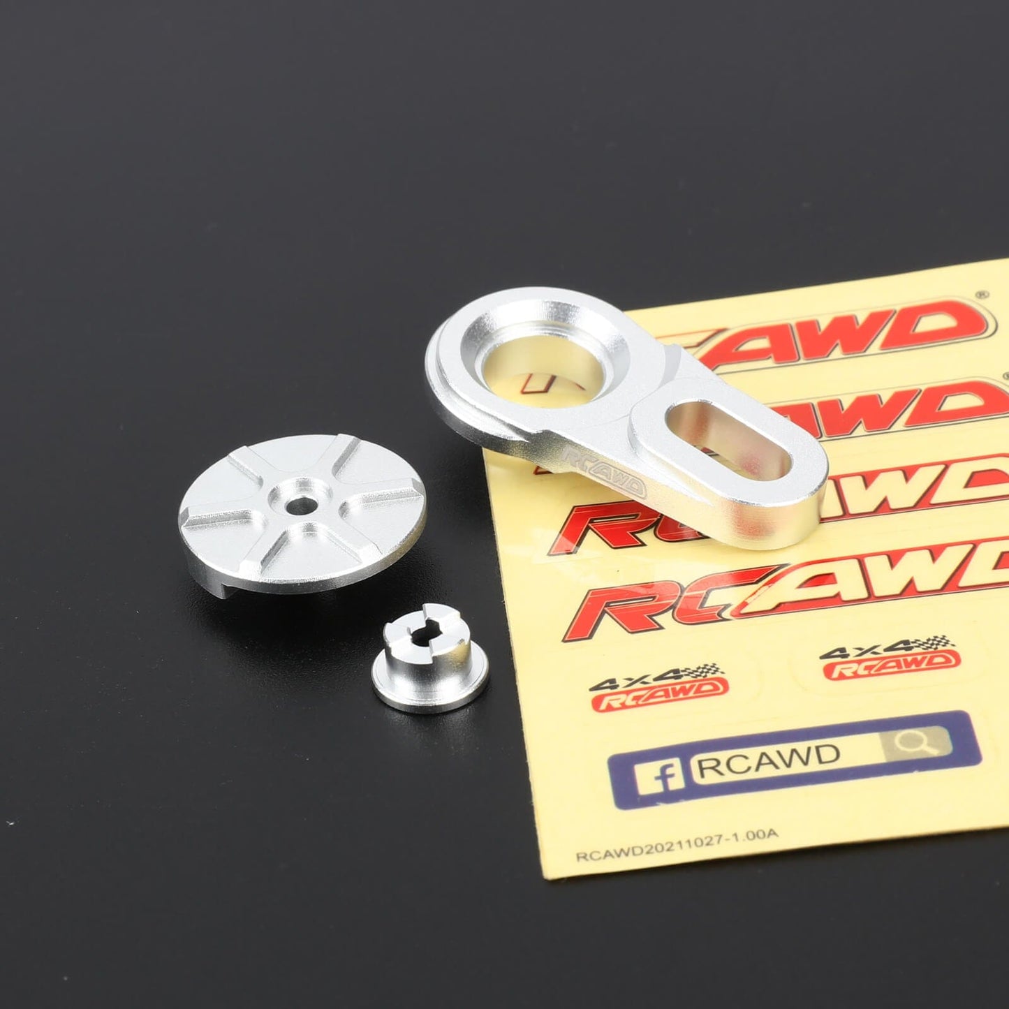 RCAWD 1/4 Losi Promoto-MX upgrades parts Silver / Only Servo Saver RCAWD 1/4 Losi Promoto-MX Upgrades Servo Saver Assembly for losi Motorcycle LOS261011S