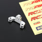 RCAWD 1/4 Losi Promoto-MX upgrades parts Silver RCAWD 1/4 Losi Promoto-MX Upgrades Triple Clamp Set for losi Motorcycle LOS264004S