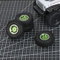 RCAWD 1.0'' Aluminium Wheels 55*18mm tires for Axial 1/24 SCX24 crawlers - RCAWD