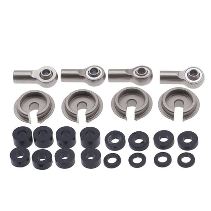 RCAWD 1/10 ECX 2WD Shock Ends Spring Cups Spring Clips - RCAWD