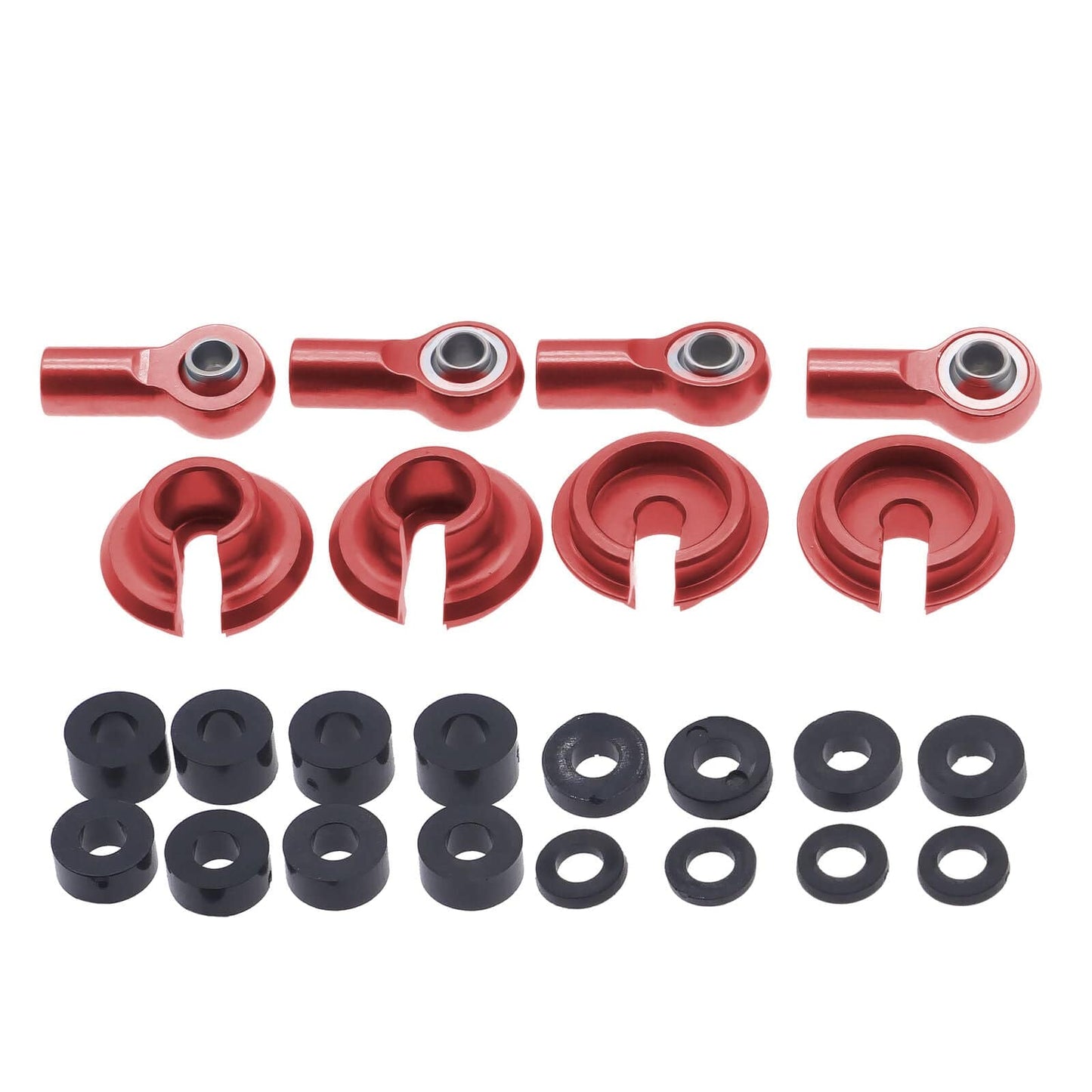 RCAWD 1/10 ECX 2WD Shock Ends Spring Cups Spring Clips - RCAWD